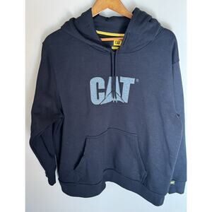 Cat Catapiller Womens Sweatshirt XL Long Sleeve Black